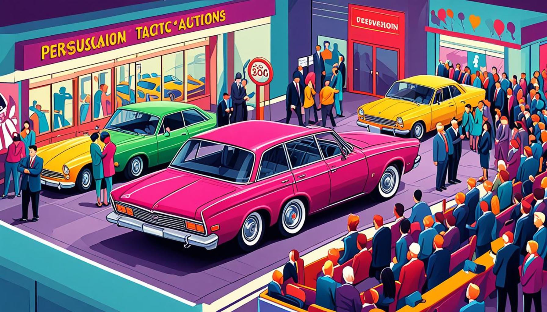 Táticas de Persuasão na Negociação Direta de Leilões de Carros: Como Influenciar o Outro Lado