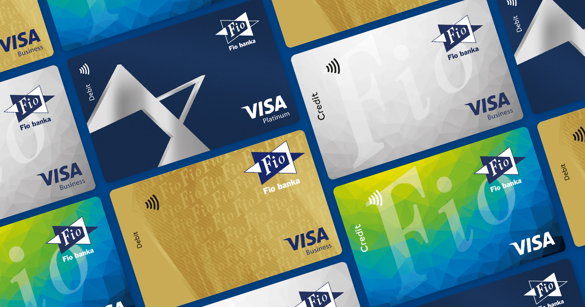 Jak zažádat o kreditní kartu Fio Banka Visa Credit Krok za krokem
